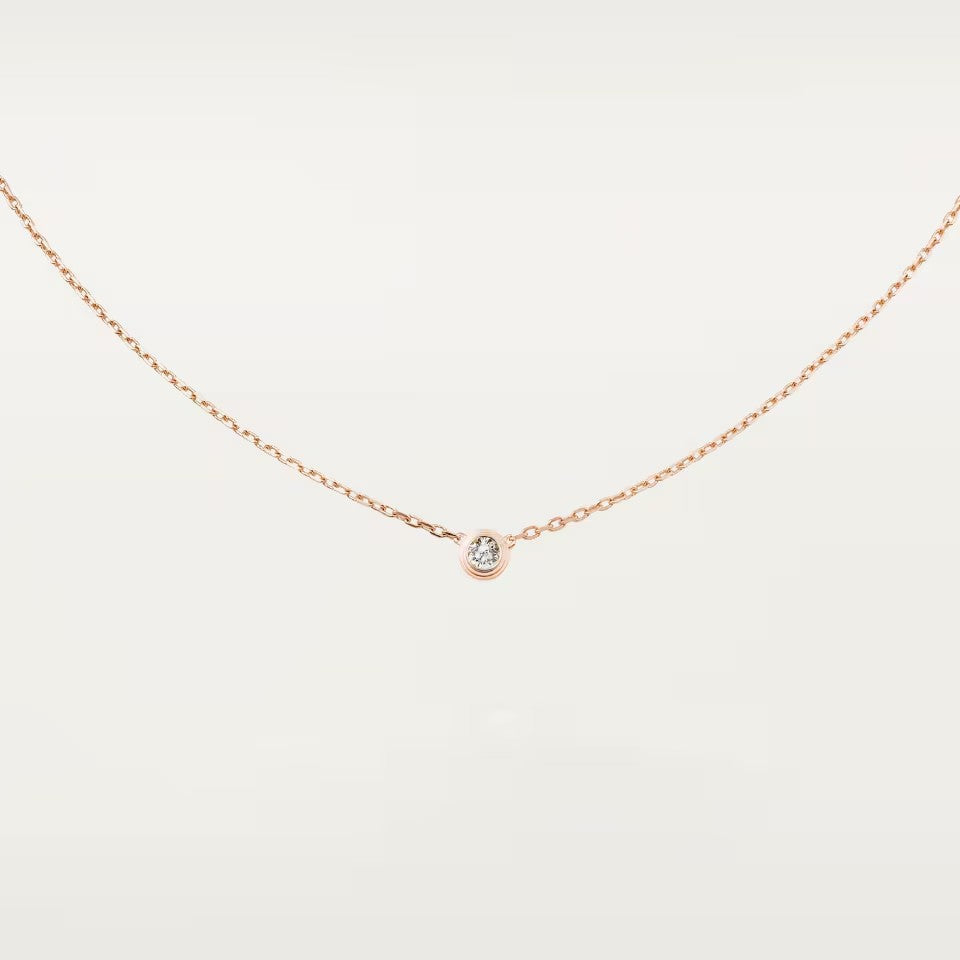 [Noble Aura jewelry]DAMOUR DIAMOND NECKLACE