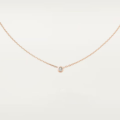 [Noble Aura jewelry]DAMOUR DIAMOND NECKLACE