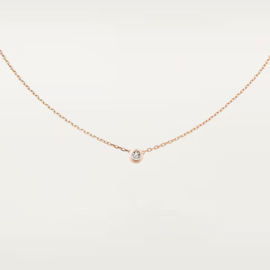 [Noble Aura jewelry]DAMOUR DIAMOND NECKLACE