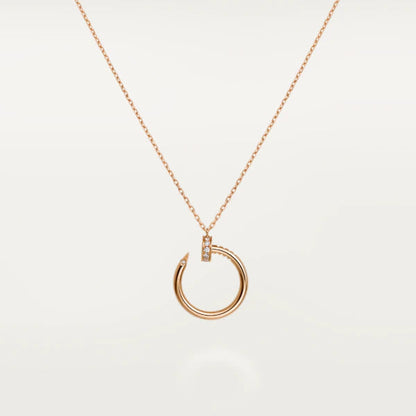 [Noble Aura jewelry]JUSTE NECKLACE PINK GOLD