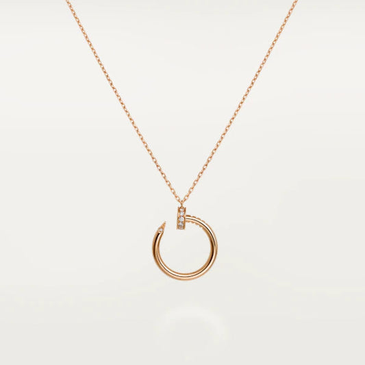 [Noble Aura jewelry]JUSTE NECKLACE PINK GOLD