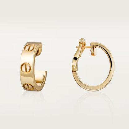 [Noble Aura jewelry]LOVE 5.5MM EARRINGS