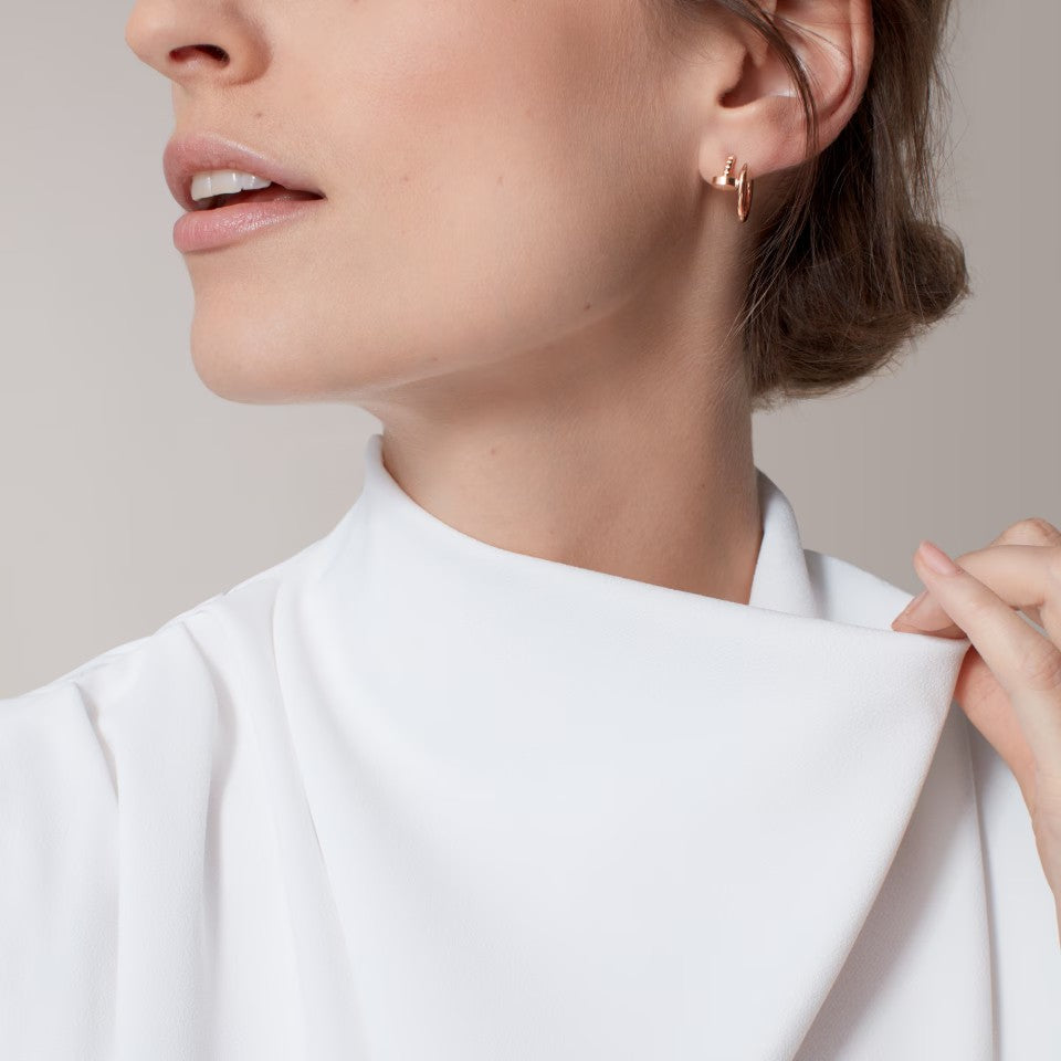 [Noble Aura jewelry]JUSTE NO DIAMOND SMALL EARRINGS