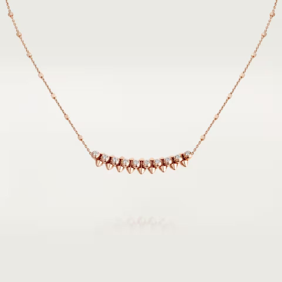 [Noble Aura jewelry]CLASH  MEDIUM DIAMOND NECKLACE