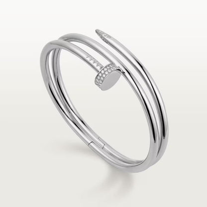 [Noble Aura jewelry]JUSTE BRACELET 3.5MM DOUBLE ROW DIAMOND