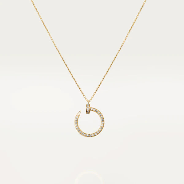 [Noble Aura jewelry]JUSTE NECKLACE GOLD DIAMONDS