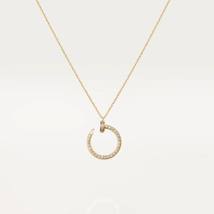 [Noble Aura jewelry]JUSTE NECKLACE GOLD DIAMONDS