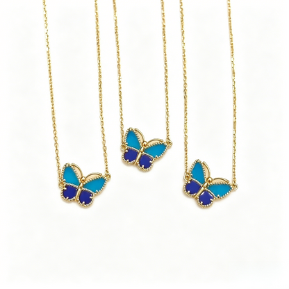 [Noble Aura jewelry]2026 NEW LUCKY BUTTERFLY 1 MOTIFS NECKLACE