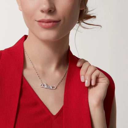[Noble Aura jewelry]PANTHERE PAVED DIAMOND NECKLACE