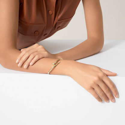 [Noble Aura jewelry]JUSTE BRACELET 3.5MM DIAMONDS
