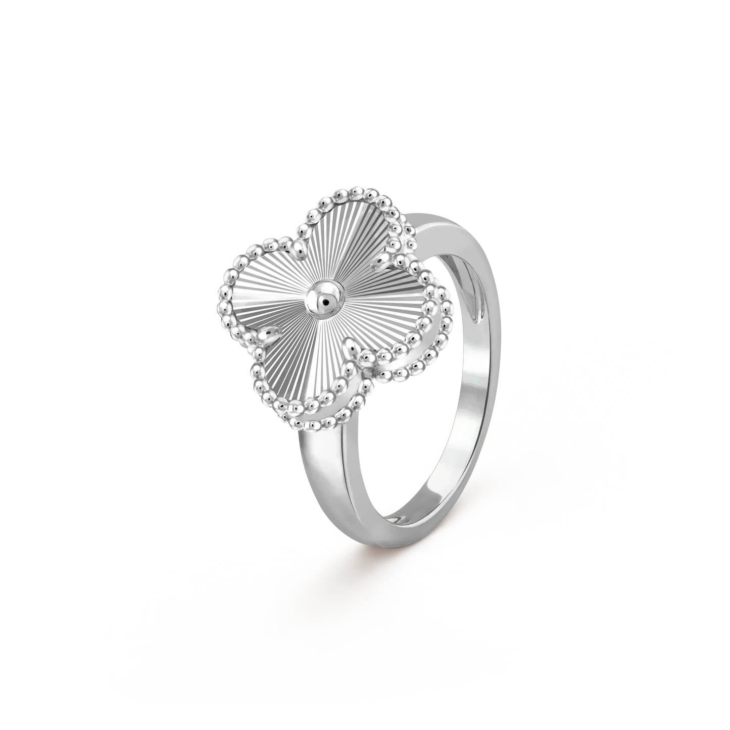 [Noble Aura jewelry]CLOVER SILVER RING