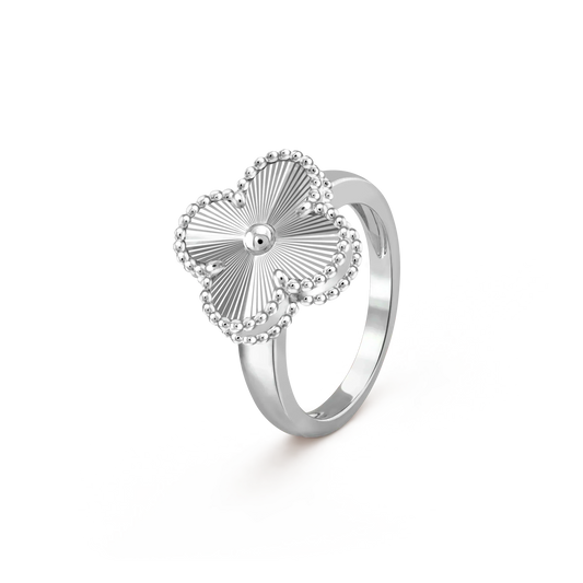 [Noble Aura jewelry]CLOVER SILVER RING