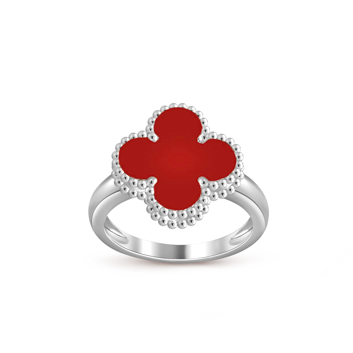 [Noble Aura jewelry]CLOVER SILVER RING COLLECTION