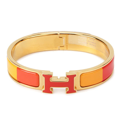 [Noble Aura jewelry]H BRACELET ORANGE RAINBOW CERAMIC