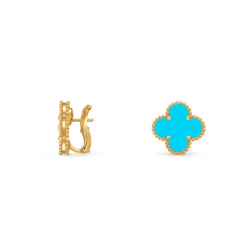 [Noble Aura jewelry] CLOVER 15MM MOP EARRINGS COLLECTION