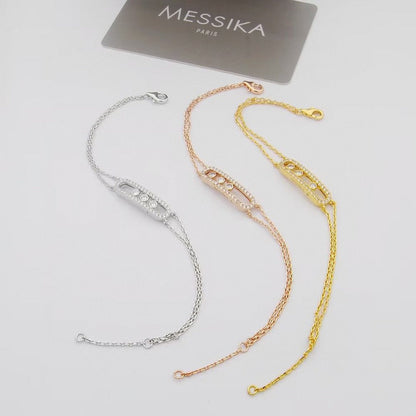 [Noble Aura jewelry] Move Classique pavé bracelet