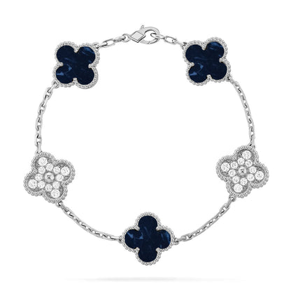 [Noble Aura jewelry]CLOVER 5 MOTIF PIETERSITE BRACELET COLLECTION