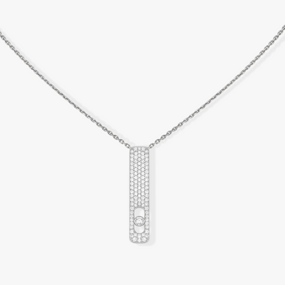 [Noble Aura jewelry]MY FIRST DIAMOND PAVED NECKLACE