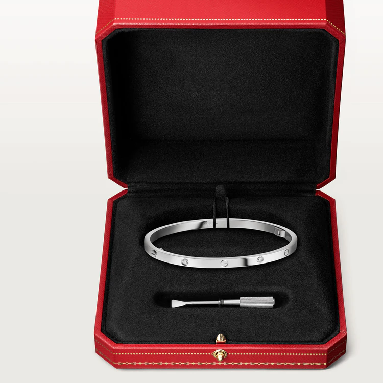[Noble Aura jewelry]LOVE BRACELET 3.65MM 6 DIAMONDS