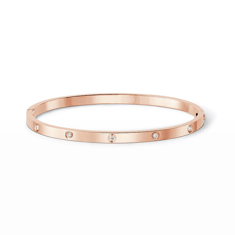 [Noble Aura jewelry]LOVE BRACELET 3.65MM 10 DIAMONDS