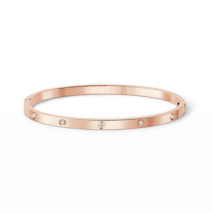 [Noble Aura jewelry]LOVE BRACELET 3.65MM 10 DIAMONDS