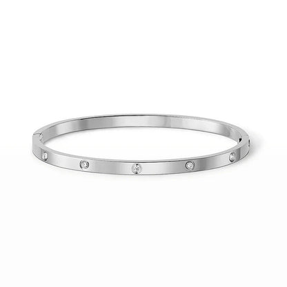 [Noble Aura jewelry]LOVE BRACELET 3.65MM 10 DIAMONDS