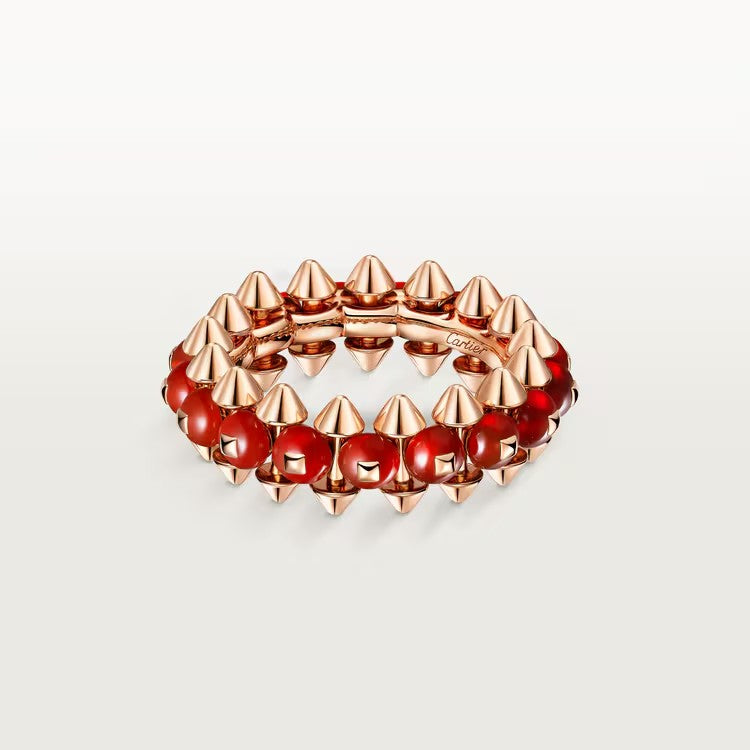 [Noble Aura jewelry]CLASH 7.9MM AGATE CHALCEDONY RING