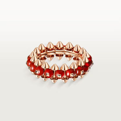 [Noble Aura jewelry]CLASH 7.9MM AGATE CHALCEDONY RING