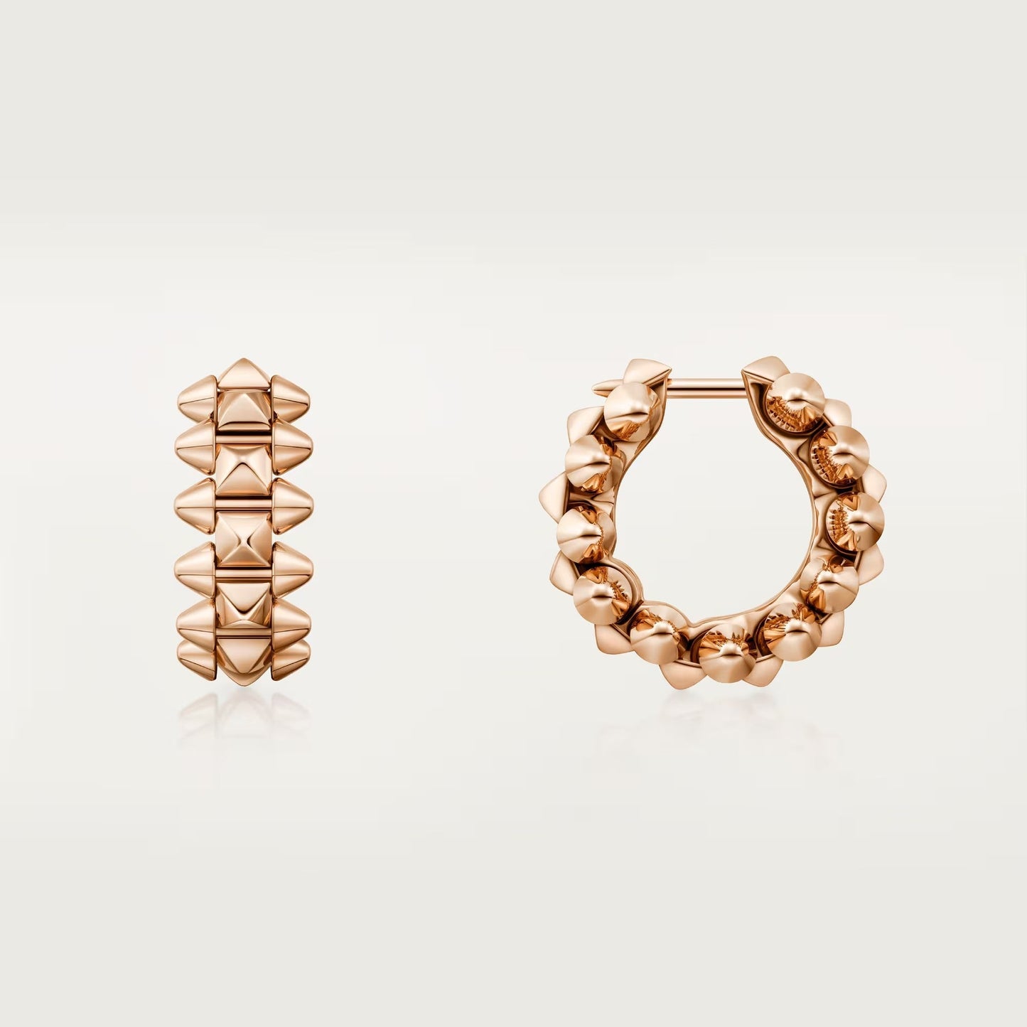 [Noble Aura jewelry]CLASH MINI HOOP EARRINGS
