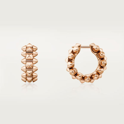 [Noble Aura jewelry]CLASH MINI HOOP EARRINGS