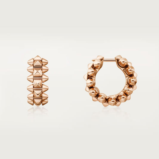 [Noble Aura jewelry]CLASH MINI HOOP EARRINGS