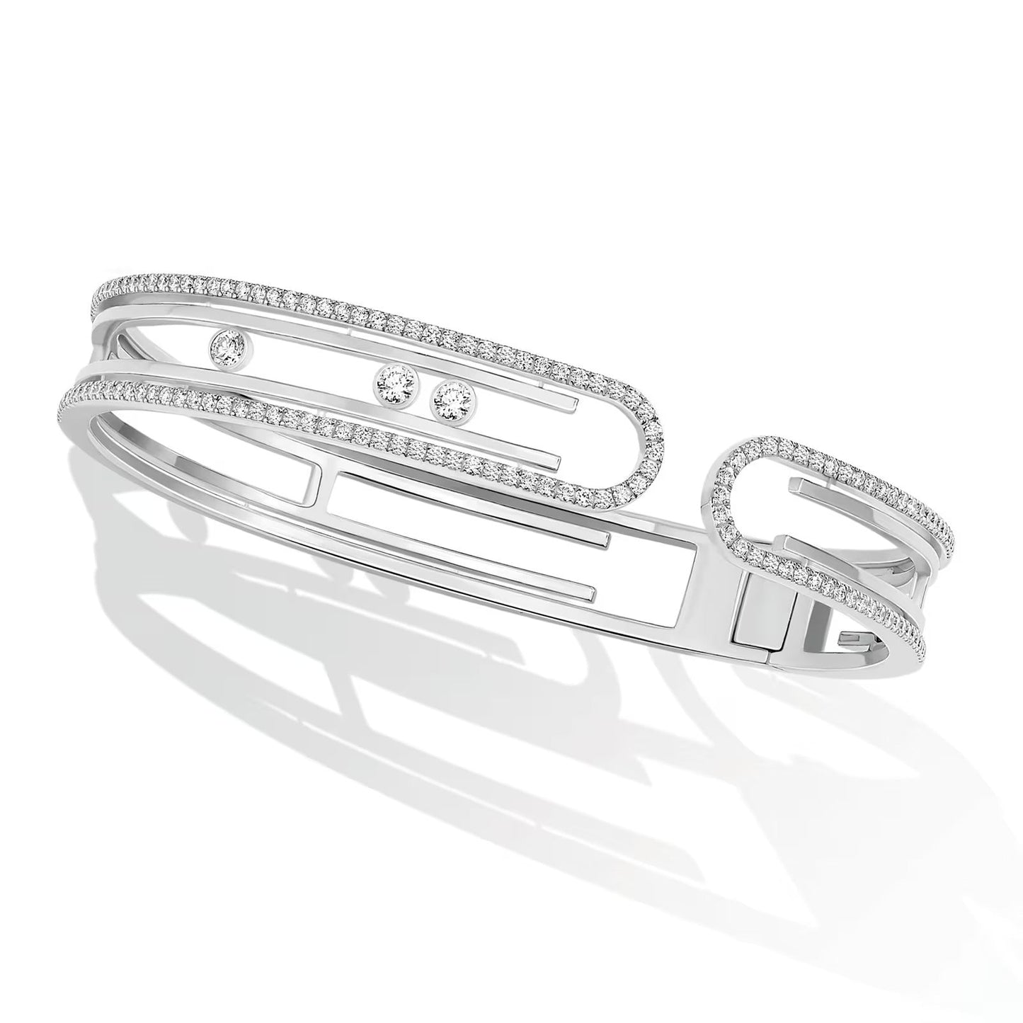[Noble Aura jewelry]MOVE 10TH PAVED DIAMOND BRACELET