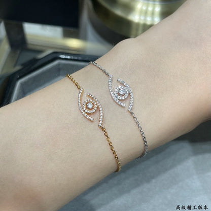 [Noble Aura jewelry]Lucky Eye Pave-Set Diamond Bracelet