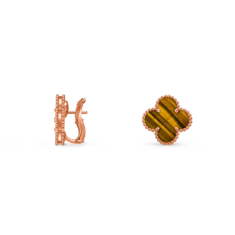 [Noble Aura jewelry]CLOVER 15MM MOP EARRINGS COLLECTION