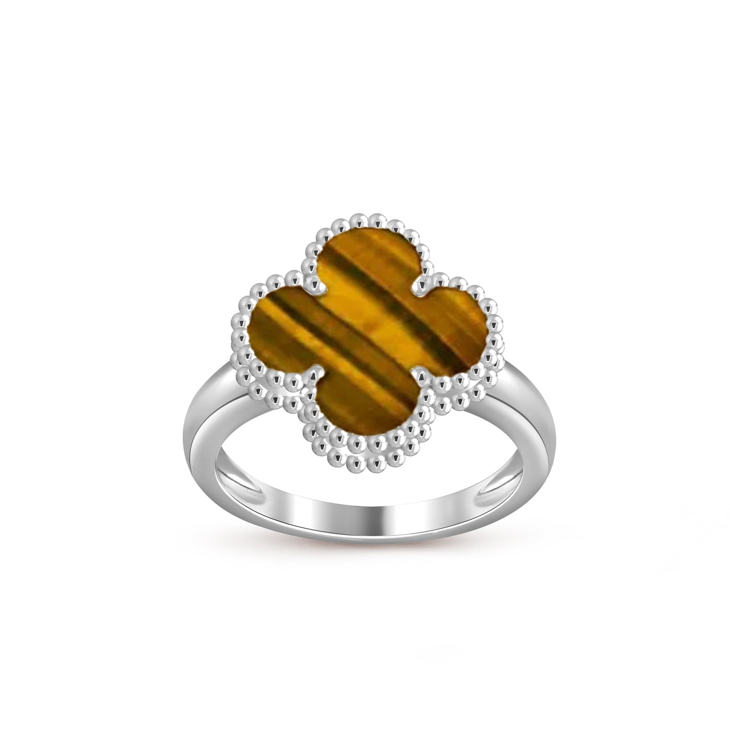 [Noble Aura jewelry]CLOVER SILVER RING COLLECTION
