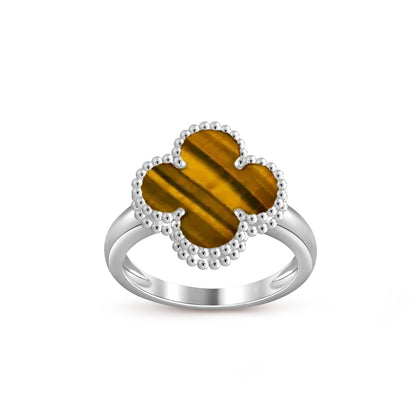 [Noble Aura jewelry]CLOVER SILVER RING COLLECTION