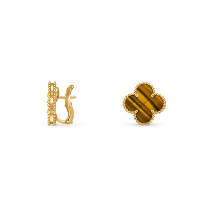 [Noble Aura jewelry]CLOVER 15MM MOP EARRINGS COLLECTION