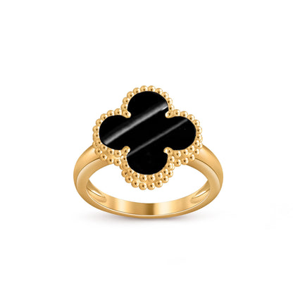 [Noble Aura jewelry] CLOVER RING GOLD COLLECTION