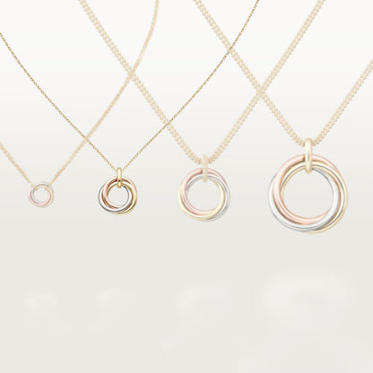 [Noble Aura jewelry]TRINITY SMALL NECKLACE