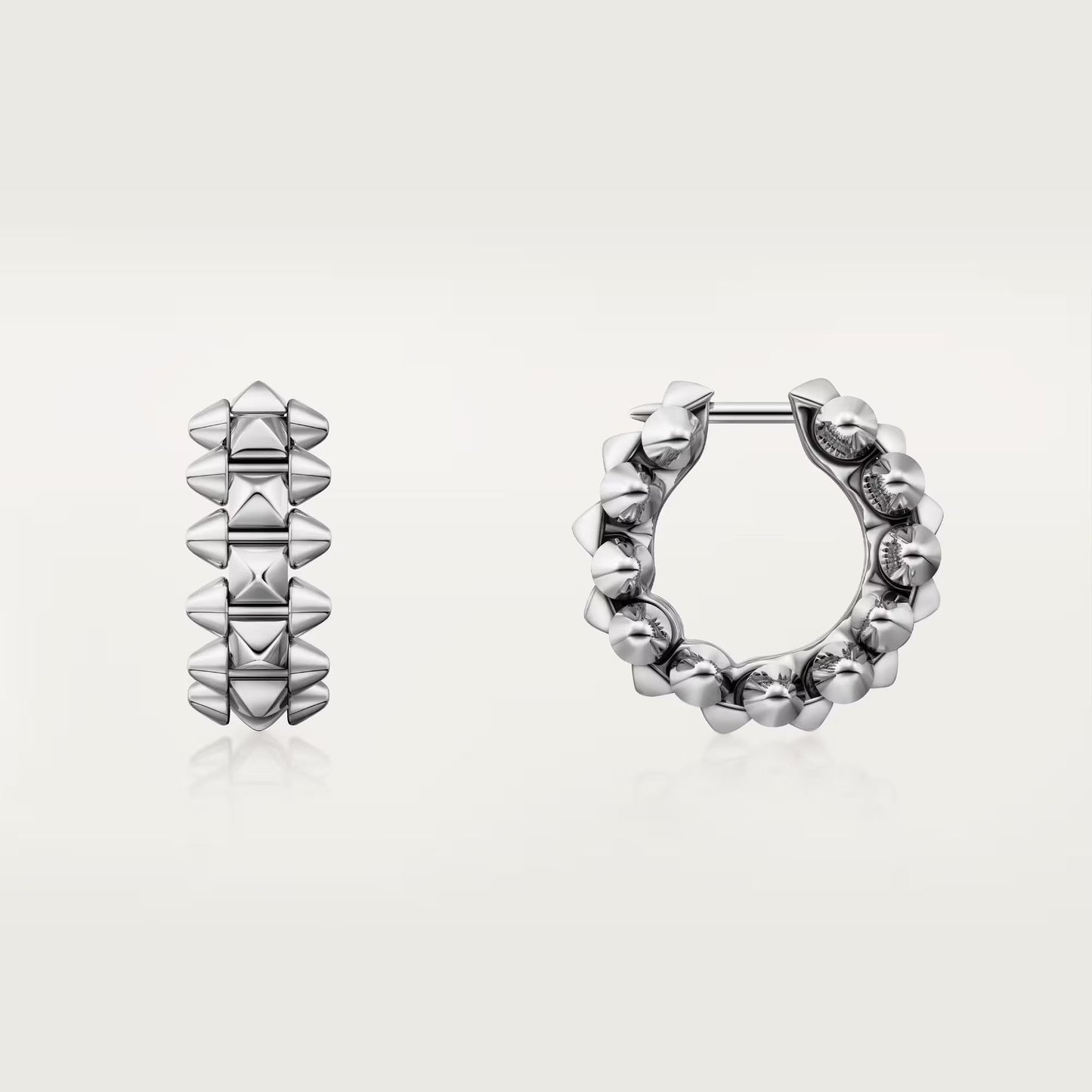[Noble Aura jewelry]CLASH MINI HOOP EARRINGS