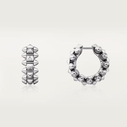 [Noble Aura jewelry]CLASH MINI HOOP EARRINGS