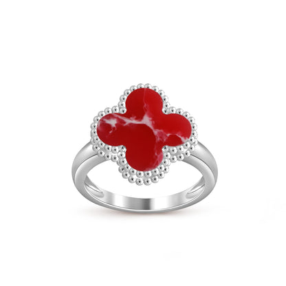 [Noble Aura jewelry]CLOVER SILVER RING COLLECTION