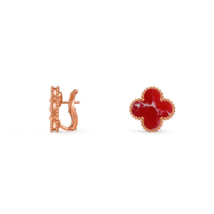 [Noble Aura jewelry] CLOVER 15MM MOP EARRINGS COLLECTION