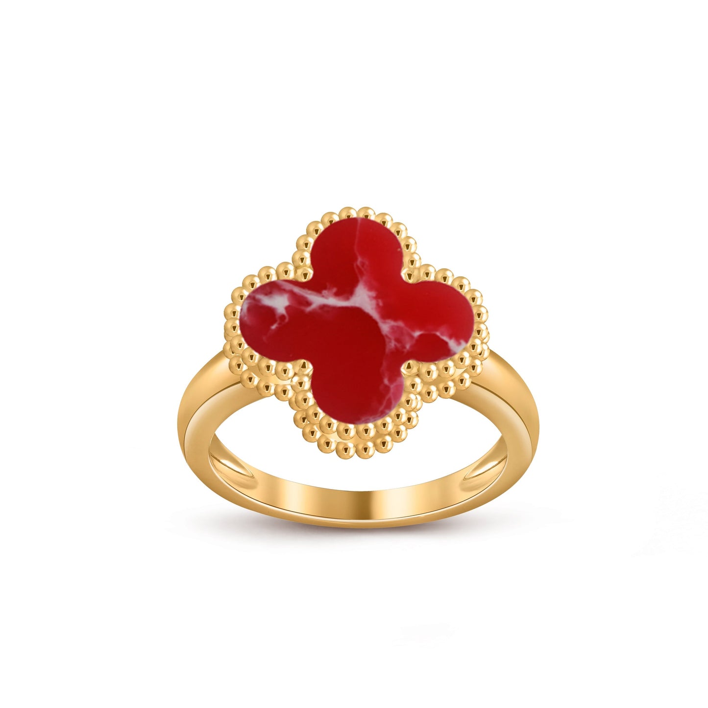 [Noble Aura jewelry]CLOVER RING GOLD COLLECTION