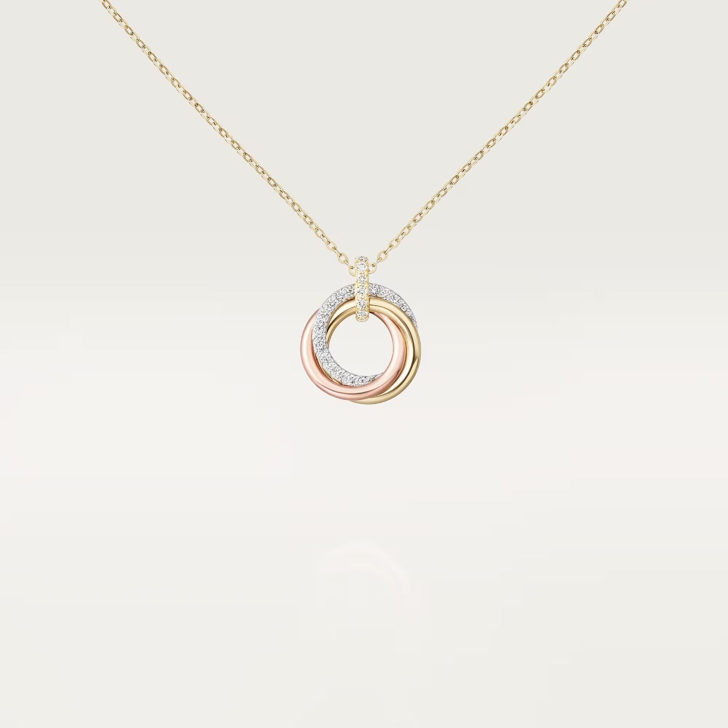 [Noble Aura jewelry]TRINITY SMALL NECKLACE