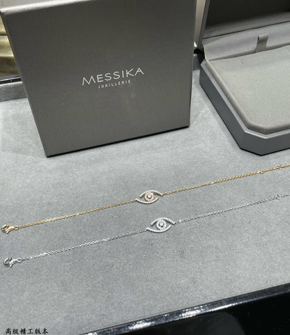 [Noble Aura jewelry]Lucky Eye Pave-Set Diamond Bracelet