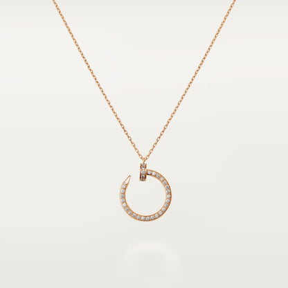 [Noble Aura jewelry]JUSTE NECKLACE FULL DIAMOND