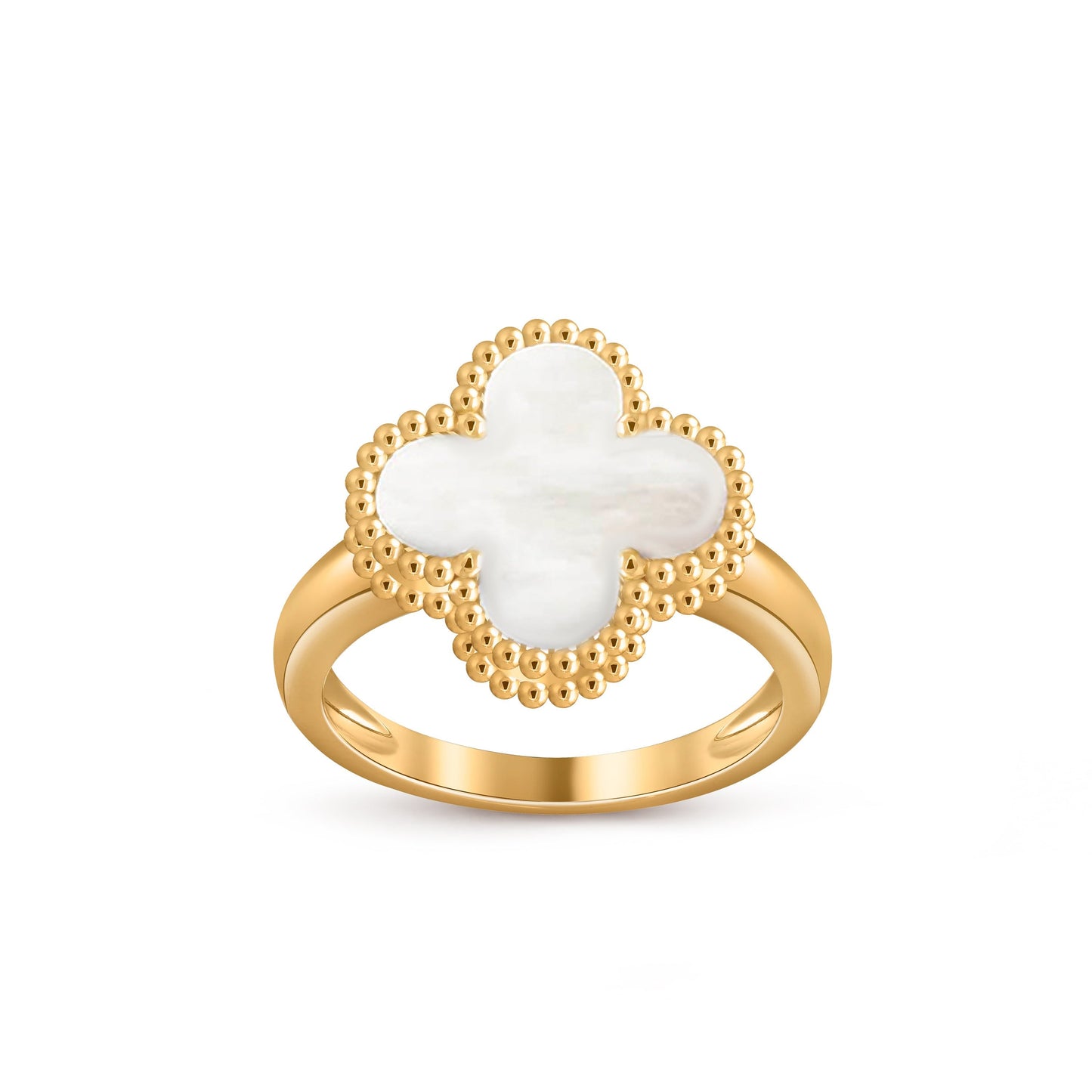 [Noble Aura jewelry]CLOVER RING GOLD COLLECTION