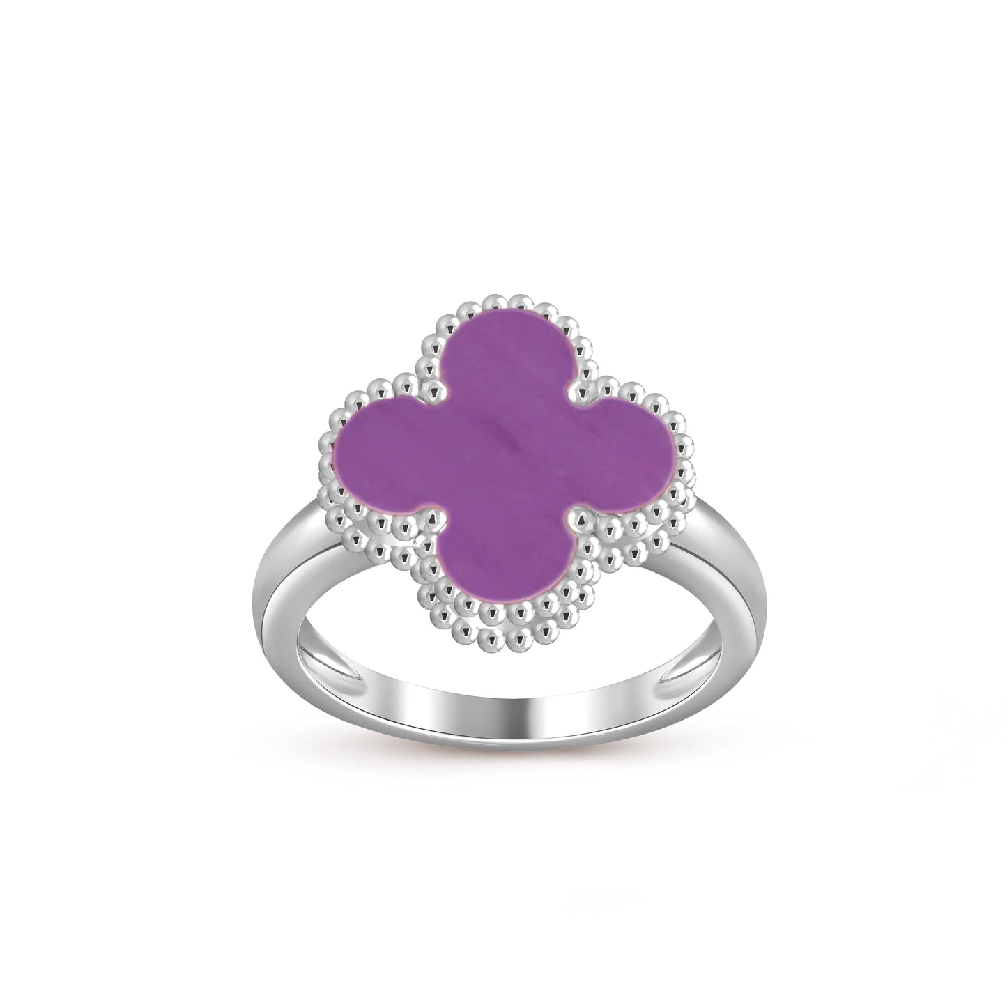 [Noble Aura jewelry]CLOVER SILVER RING COLLECTION