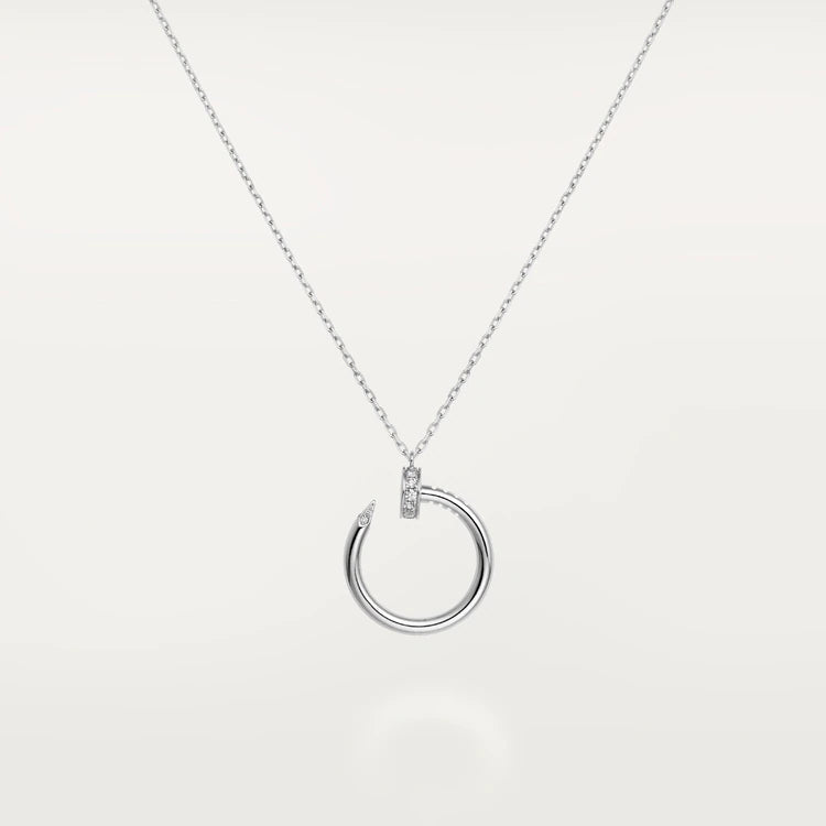 [Noble Aura jewelry]JUSTE NECKLACE SILVER